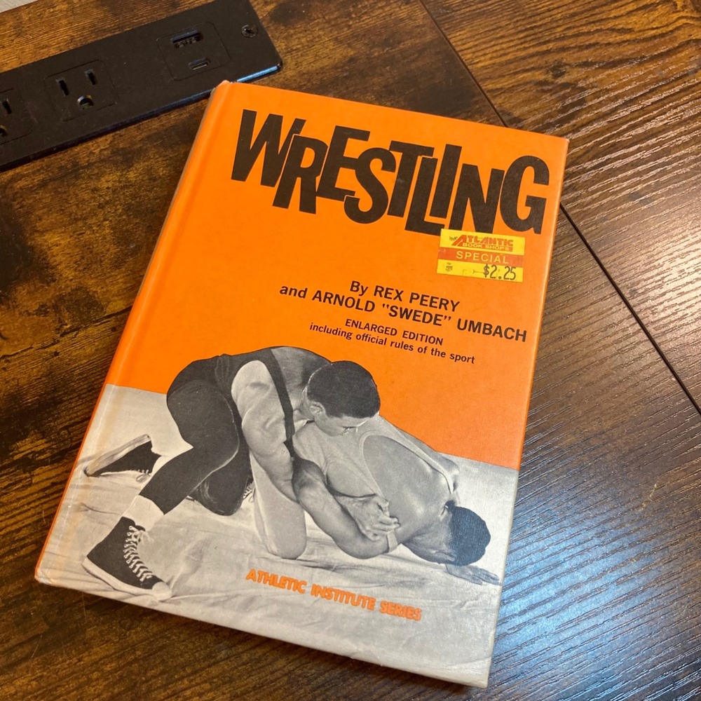 Wrestling Rex Peery Arnold Swede Umbach Athletic Institute Series 1982 Hardcover